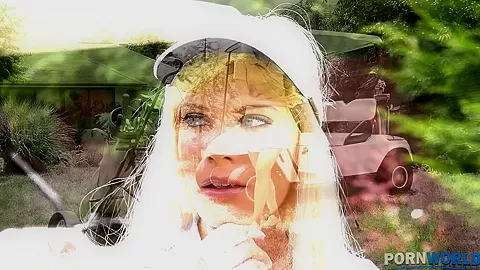 Deep Throat Warmup - Golf Instructor Fucks Hot Blonde - PornWorld