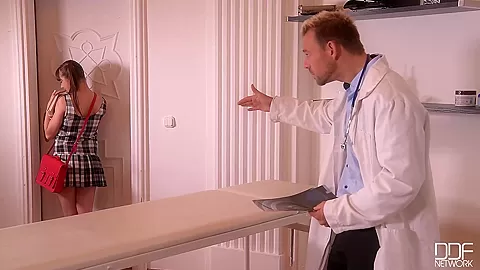 Cum Back - Doc And Nurse Humiliate teen 18+ With Double Dong - PornWorld