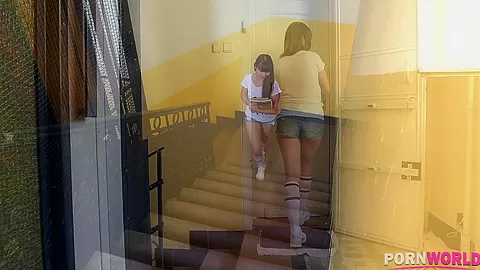 Coeds Get Fucked - Doctor's Hardcore Threesome Checkup - PornWorld