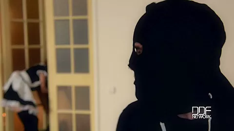 Caught In The Act: Maid Gets Fucked By Thief During Burglary - PornWorld