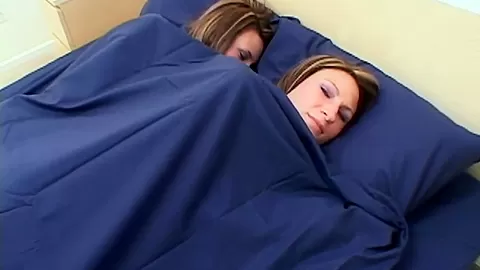 Pussy toyed twins getting pleasured