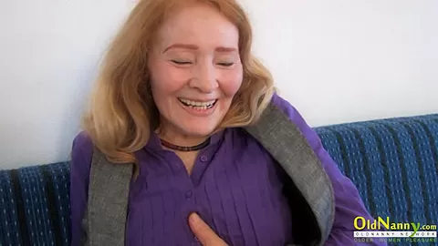 OldNannY Horny Mature Lady Enjoying