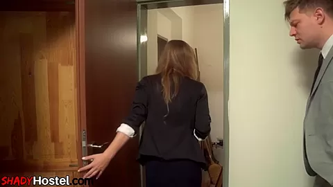 Hostel nympho bitches love fucking in 3way in hostel room