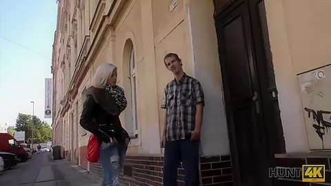 HUNT4K. Lovers want expensive wedding so why girl has sex for cash