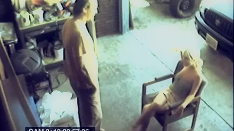 Secret garage slut gets fucked