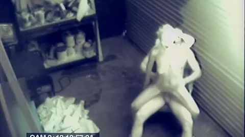 Secret garage slut gets fucked