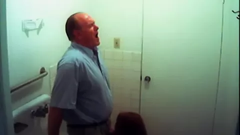 Office cock whore sucks off the boss man