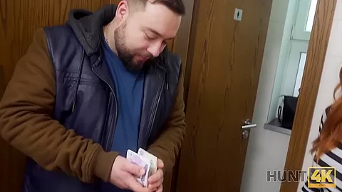HUNT4K. I bought this bride on the wedding day and fucked her hard