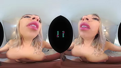 VRHUSH Big tit Kat Dior pounded hard in virtual reality