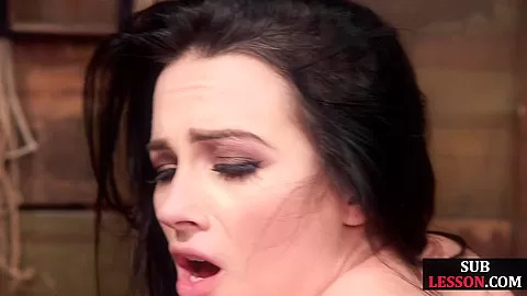 BDSM horny wild bae fucked by thick dick in doggystyle