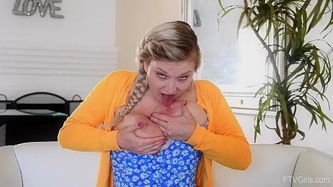 Full Figured Blonde - FTVGirls