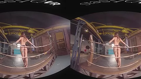 VR porn - One Tough Knockout - StasyQVR
