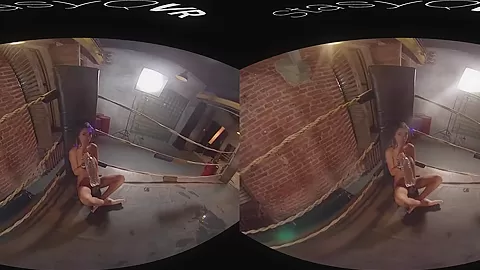 VR porn - One Tough Knockout - StasyQVR