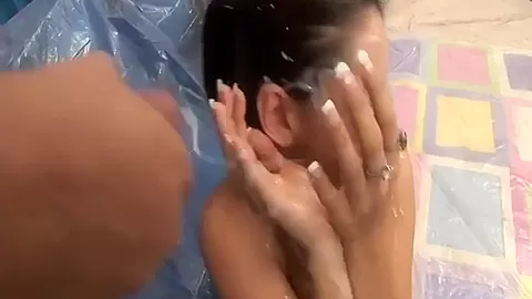 Pussy fuck and facial fetish slut