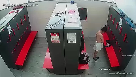 peeping asian bathroom changeroom