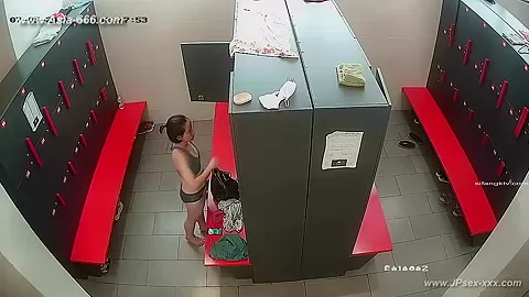 peeping asian bathroom changeroom