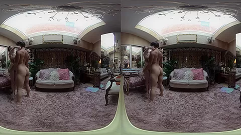 Boudoir VR - Sensual Lesbian Striptease - SexLikeReal