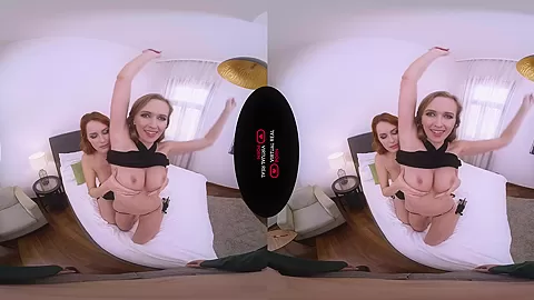 Luck Of The Irish - MFF Threesome Blonde and Redhead Pornstar