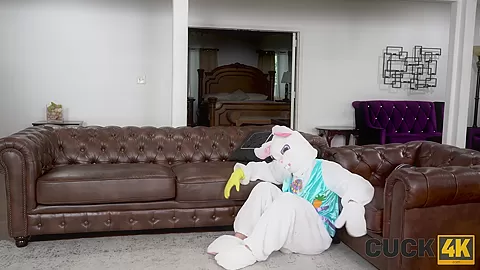 CUCK4K. Funny husband gets tons of pleasure watching wife cheating on him