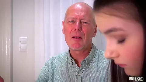 College Girl Pussy Gets Hard Fuck From Horny Grandpa