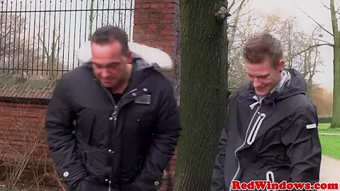 Fat Amsterdam hooker cockriding tourist