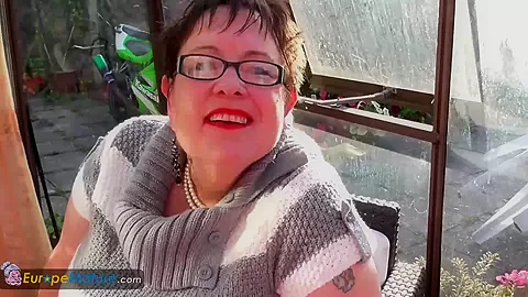 EuropeMature Honey solo mature masturbation