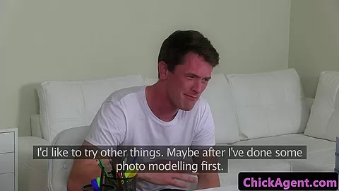 Casting agent rides clients cock in office