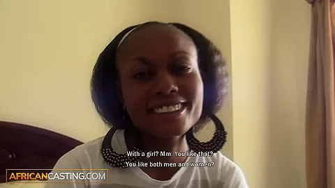 Hot African Model Gets The Role In Audition For Tightest Gripping Black Pussy