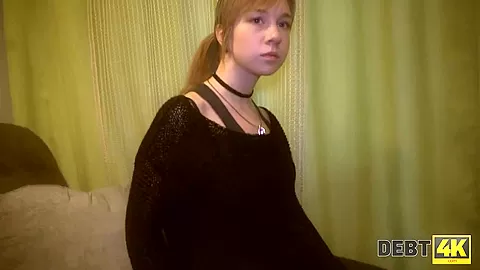 DEBT4k. Jobless lassie should ride mature mans cock for new iPhone