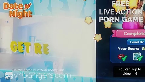 VR BANGERS Hot black journalist has a naughty deal for you