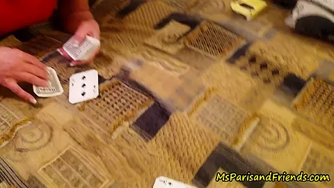 She Loses to WIN the Stripping Card Game
