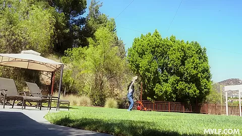 Help With Her Yard - MYLF