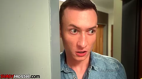 Hostel room babe pussylicked and fucked by BWC roommate
