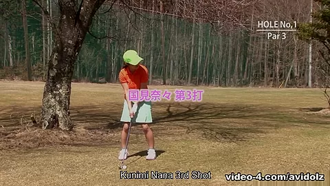 Nana Kunimi in Golf loving hottie Nana Kunimi and her friends get used up - AviDolz