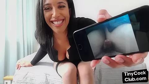 SPH amateur solo femina talking dirty about small cocks