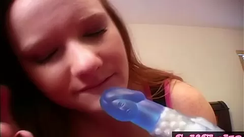 Meaghan Toy Blowjob closeup POV