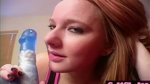 Meaghan Toy Blowjob closeup POV