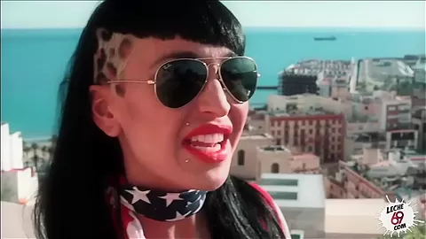Filthy busty Jenny digs tattoos and dicks