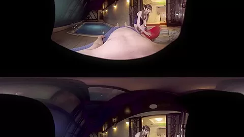 Hoshi Anzu in The Pool Girl - HoloGirlsVR