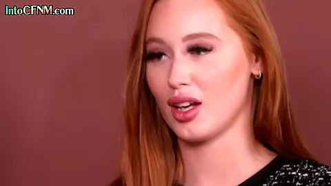 CFNM femdom IR babes tugging black penis in group HJ
