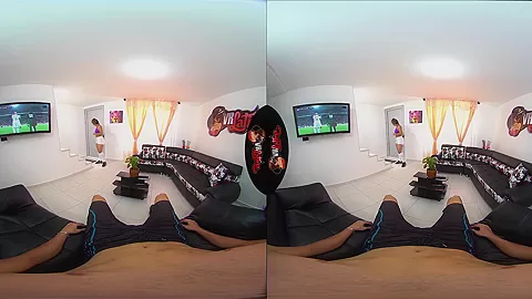 Laura Garcia in Sofa Bed Sex - VRLatina