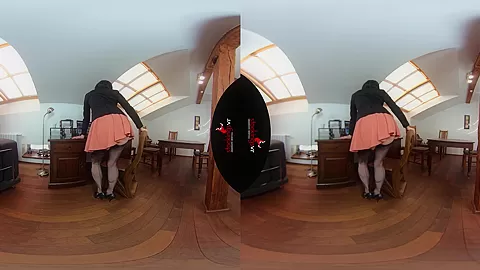 Naughty Julia in Sex Addict Secretary - FFStockings