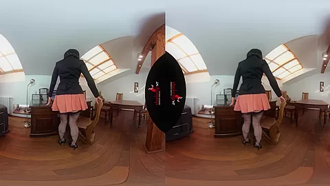 Naughty Julia in Sex Addict Secretary - FFStockings