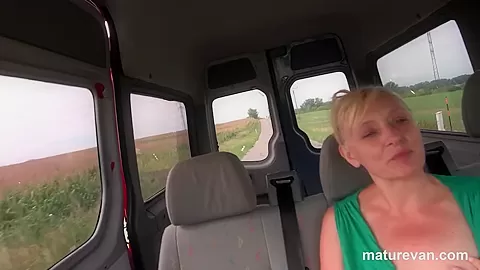 Granny Picks up Virgin Hippie Boy - Maturevan