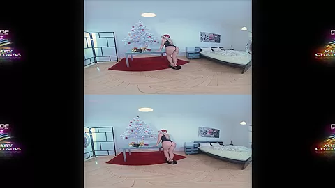 Katrin Wolf in Merry Masturbation - Watch Her Orgasm in Virtual Reality! - DDFNetworkVR