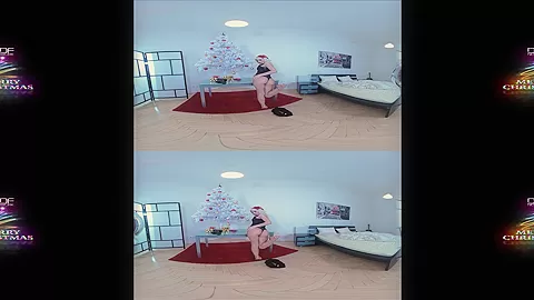 Katrin Wolf in Merry Masturbation - Watch Her Orgasm in Virtual Reality! - DDFNetworkVR