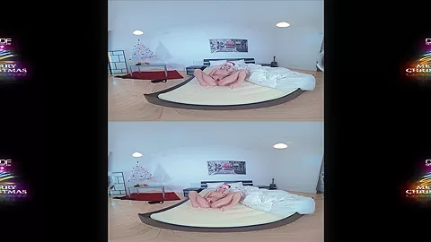 Katrin Wolf in Merry Masturbation - Watch Her Orgasm in Virtual Reality! - DDFNetworkVR