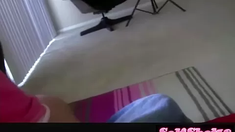 Hot Emma Dancing Rubbing dick and Handjob