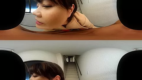 Hitomi Enjou in Hitomi Enjou Female Molester on the Stairway - WAAPVR