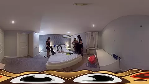 Girls Only Orgy in POV - VirtualPorn360